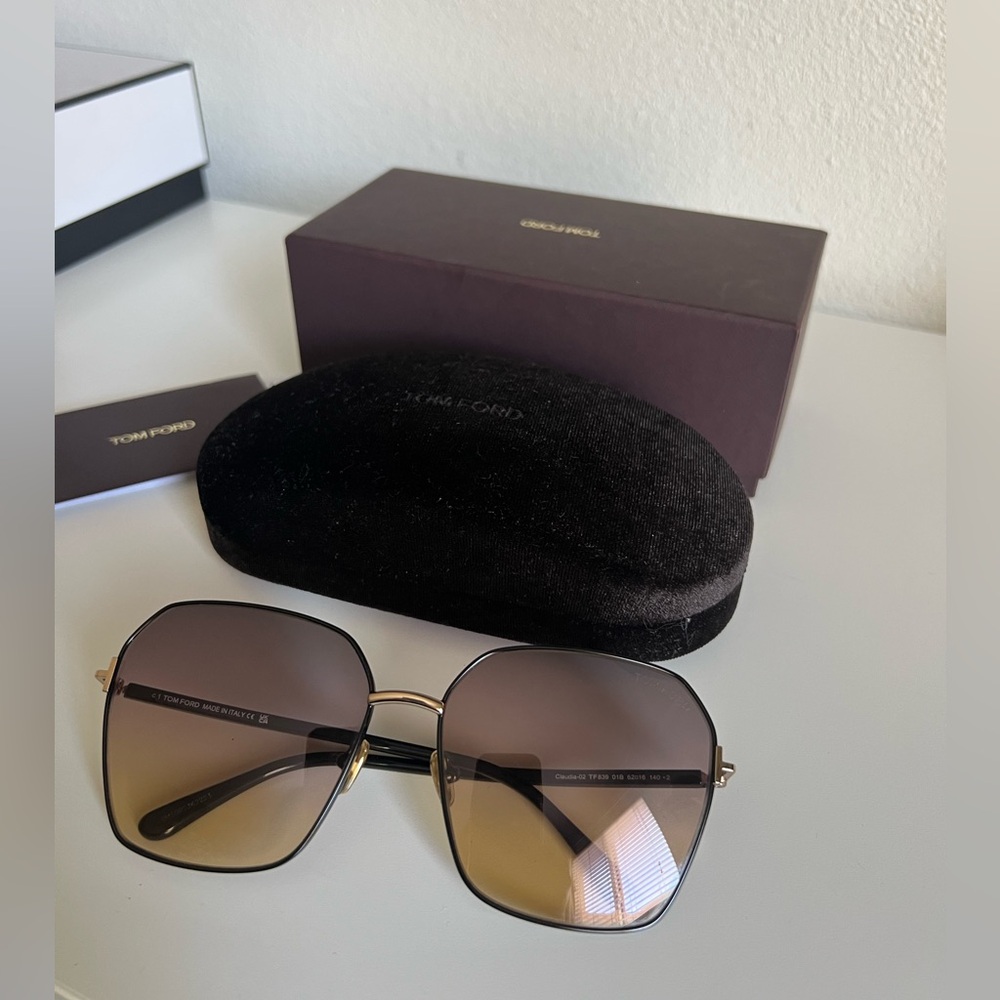 Tom Ford Gradient Brown Sunglasses
